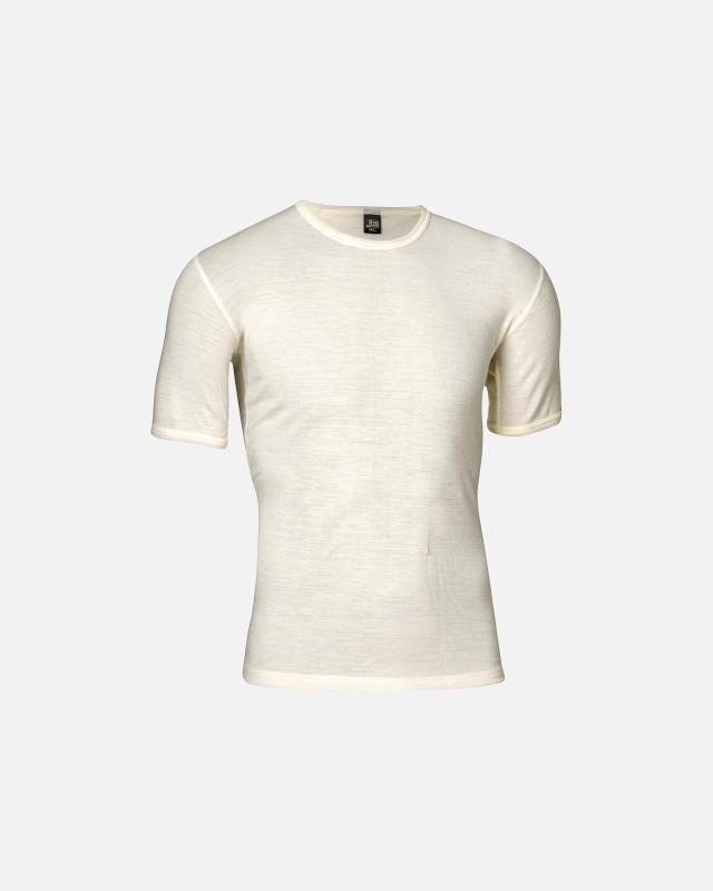 T-shirt "wool", 100% merino uld, Hvid