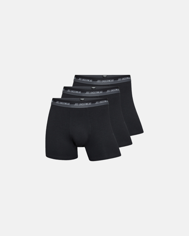 Tights 3-pak, Hamp/økologisk bomuld, Sort