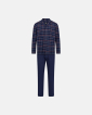 Pyjamassæt 'flannel' | 100% bomuld | Sort - JBS