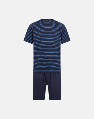 Pyjamas m. shorts | 100% bomuld | Navy -JBS Pyjamas m. shorts | 100% bomuld | Navy -JBS