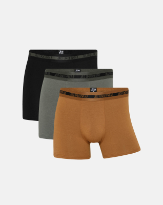 Tights 3-pak, Bambusviskose, Multifarvet Tights 3-pak, Bambusviskose, Multifarvet